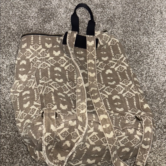 Patterned Backpack - Brown - Picture 3 of 6